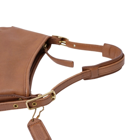 Vintage Y2K Coach 9211 British Tan Glove Leather Hobo Bag - Picture 4 of 12